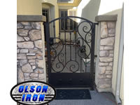 Iron gates, Iron gates Las Vegas, Security gates, Security screens, Security doors, Courtyard gates, Iron fence, Metal gate
