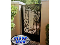 Iron gates, Iron gates Las Vegas, Security gates, Security screens, Security doors, Courtyard gates, Iron fence, Metal gate