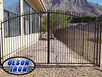 Iron gates, Iron gates Las Vegas, Security gates, Security screens, Security doors, Courtyard gates, Iron fence, Metal gate