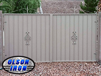 Iron gates, Iron gates Las Vegas, Security gates, Security screens, Security doors, Courtyard gates, Iron fence, Metal gate
