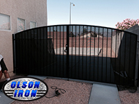 Iron gates, Iron gates Las Vegas, Security gates, Security screens, Security doors, Courtyard gates, Iron fence, Metal gate