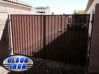 Iron gates, Iron gates Las Vegas, Security gates, Security screens, Security doors, Courtyard gates, Iron fence, Metal gate