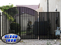 Iron gates, Iron gates Las Vegas, Security gates, Security screens, Security doors, Courtyard gates, Iron fence, Metal gate