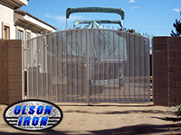 Iron gates, Iron gates Las Vegas, Security gates, Security screens, Security doors, Courtyard gates, Iron fence, Metal gate