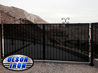 Iron gates, Iron gates Las Vegas, Security gates, Security screens, Security doors, Courtyard gates, Iron fence, Metal gate