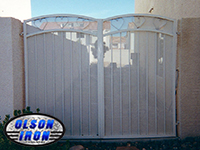 Iron gates, Iron gates Las Vegas, Security gates, Security screens, Security doors, Courtyard gates, Iron fence, Metal gate