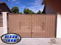 Iron gates, Iron gates Las Vegas, Security gates, Security screens, Security doors, Courtyard gates, Iron fence, Metal gate