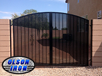Iron gates, Iron gates Las Vegas, Security gates, Security screens, Security doors, Courtyard gates, Iron fence, Metal gate
