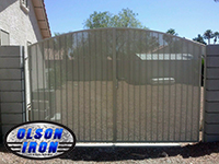 Iron gates, Iron gates Las Vegas, Security gates, Security screens, Security doors, Courtyard gates, Iron fence, Metal gate