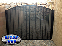 Iron gates, Iron gates Las Vegas, Security gates, Security screens, Security doors, Courtyard gates, Iron fence, Metal gate