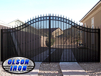 Iron gates, Iron gates Las Vegas, Security gates, Security screens, Security doors, Courtyard gates, Iron fence, Metal gate