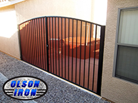 Iron gates, Iron gates Las Vegas, Security gates, Security screens, Security doors, Courtyard gates, Iron fence, Metal gate