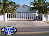 Iron gates, Iron gates Las Vegas, Security gates, Security screens, Security doors, Courtyard gates, Iron fence, Metal gate