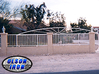 Iron gates, Iron gates Las Vegas, Security gates, Security screens, Security doors, Courtyard gates, Iron fence, Metal gate