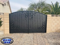 Iron gates, Iron gates Las Vegas, Security gates, Security screens, Security doors, Courtyard gates, Iron fence, Metal gate