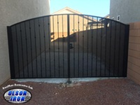 Iron gates, Iron gates Las Vegas, Security gates, Security screens, Security doors, Courtyard gates, Iron fence, Metal gate