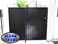 Iron gates, Iron gates Las Vegas, Security gates, Security screens, Security doors, Courtyard gates, Iron fence, Metal gate