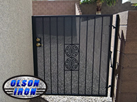 Iron gates, Iron gates Las Vegas, Security gates, Security screens, Security doors, Courtyard gates, Iron fence, Metal gate