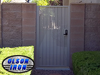 Iron gates, Iron gates Las Vegas, Security gates, Security screens, Security doors, Courtyard gates, Iron fence, Metal gate