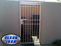 Iron gates, Iron gates Las Vegas, Security gates, Security screens, Security doors, Courtyard gates, Iron fence, Metal gate