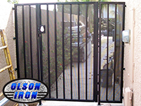 Iron gates, Iron gates Las Vegas, Security gates, Security screens, Security doors, Courtyard gates, Iron fence, Metal gate