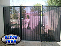 Iron gates, Iron gates Las Vegas, Security gates, Security screens, Security doors, Courtyard gates, Iron fence, Metal gate