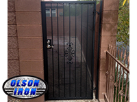 Iron gates, Iron gates Las Vegas, Security gates, Security screens, Security doors, Courtyard gates, Iron fence, Metal gate