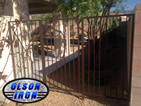 Iron gates, Iron gates Las Vegas, Security gates, Security screens, Security doors, Courtyard gates, Iron fence, Metal gate