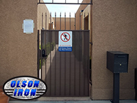 Iron gates, Iron gates Las Vegas, Security gates, Security screens, Security doors, Courtyard gates, Iron fence, Metal gate