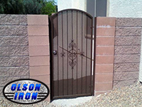 Iron gates, Iron gates Las Vegas, Security gates, Security screens, Security doors, Courtyard gates, Iron fence, Metal gate