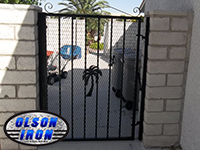 Iron gates, Iron gates Las Vegas, Security gates, Security screens, Security doors, Courtyard gates, Iron fence, Metal gate