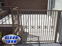 Iron gates, Iron gates Las Vegas, Security gates, Security screens, Security doors, Courtyard gates, Iron fence, Metal gate