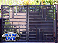 Iron gates, Iron gates Las Vegas, Security gates, Security screens, Security doors, Courtyard gates, Iron fence, Metal gate