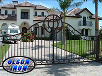 Iron gates, Iron gates Las Vegas, Security gates, Security screens, Security doors, Courtyard gates, Iron fence, Metal gate