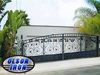 Iron gates, Iron gates Las Vegas, Security gates, Security screens, Security doors, Courtyard gates, Iron fence, Metal gate