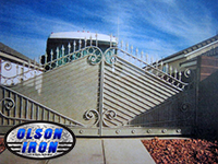 Iron gates, Iron gates Las Vegas, Security gates, Security screens, Security doors, Courtyard gates, Iron fence, Metal gate