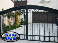 Iron gates, Iron gates Las Vegas, Security gates, Security screens, Security doors, Courtyard gates, Iron fence, Metal gate