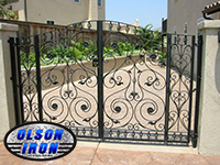 Iron gates, Iron gates Las Vegas, Security gates, Security screens, Security doors, Courtyard gates, Iron fence, Metal gate