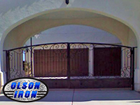 Iron gates, Iron gates Las Vegas, Security gates, Security screens, Security doors, Courtyard gates, Iron fence, Metal gate