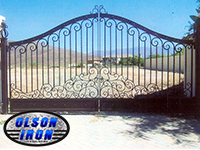 Iron gates, Iron gates Las Vegas, Security gates, Security screens, Security doors, Courtyard gates, Iron fence, Metal gate