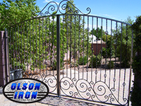 Iron gates, Iron gates Las Vegas, Security gates, Security screens, Security doors, Courtyard gates, Iron fence, Metal gate