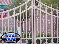 Iron gates, Iron gates Las Vegas, Security gates, Security screens, Security doors, Courtyard gates, Iron fence, Metal gate