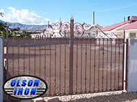 Iron gates, Iron gates Las Vegas, Security gates, Security screens, Security doors, Courtyard gates, Iron fence, Metal gate