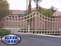 Iron gates, Iron gates Las Vegas, Security gates, Security screens, Security doors, Courtyard gates, Iron fence, Metal gate