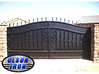 Iron gates, Iron gates Las Vegas, Security gates, Security screens, Security doors, Courtyard gates, Iron fence, Metal gate