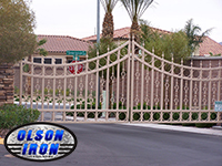 Iron gates, Iron gates Las Vegas, Security gates, Security screens, Security doors, Courtyard gates, Iron fence, Metal gate