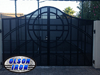 Iron gates, Iron gates Las Vegas, Security gates, Security screens, Security doors, Courtyard gates, Iron fence, Metal gate