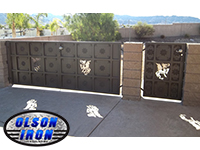 Iron gates, Iron gates Las Vegas, Security gates, Security screens, Security doors, Courtyard gates, Iron fence, Metal gate