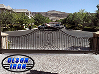 Iron gates, Iron gates Las Vegas, Security gates, Security screens, Security doors, Courtyard gates, Iron fence, Metal gate
