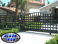 Iron gates, Iron gates Las Vegas, Security gates, Security screens, Security doors, Courtyard gates, Iron fence, Metal gate